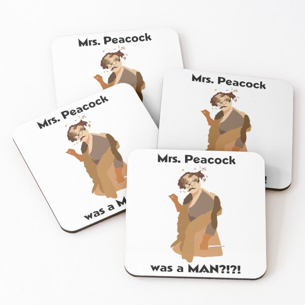 Item preview, Mrs. Peacock was a man?!?! designed and sold by Chadwik.