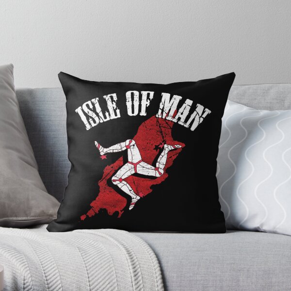 Isle of Man 2020 Throw Pillow
