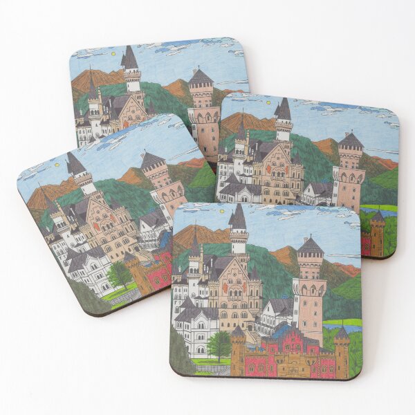 Item preview, Neuschwanstein Castle designed and sold by Cloverswine.