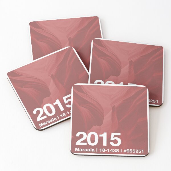 Item preview, 2015 | Marsala | Color of the Year designed and sold by GroovyRaffRaff.