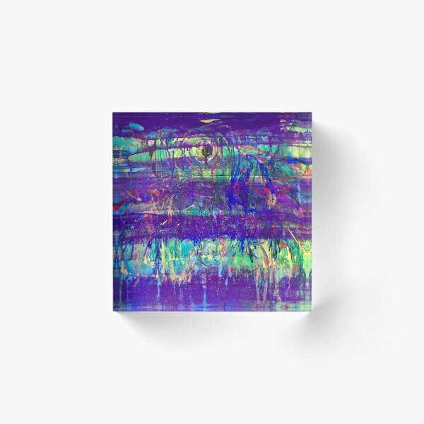 Vortex of Imagination Acrylic Block
