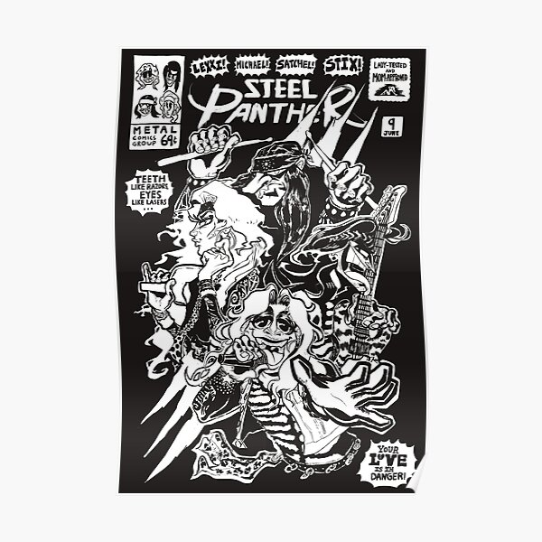 Pantera de Acero Poster