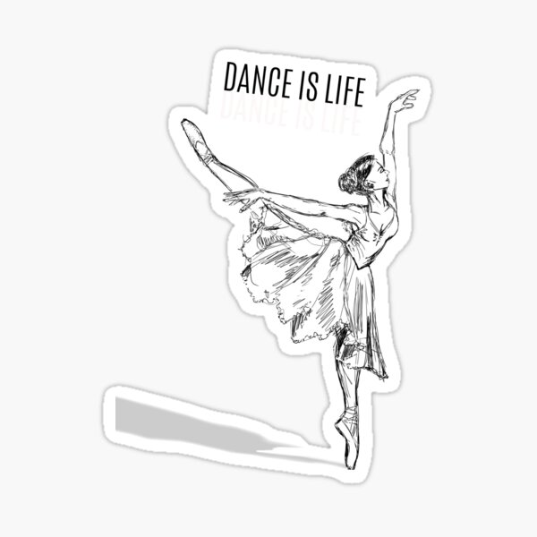 Item preview, Dance is life designed and sold by La Loca.