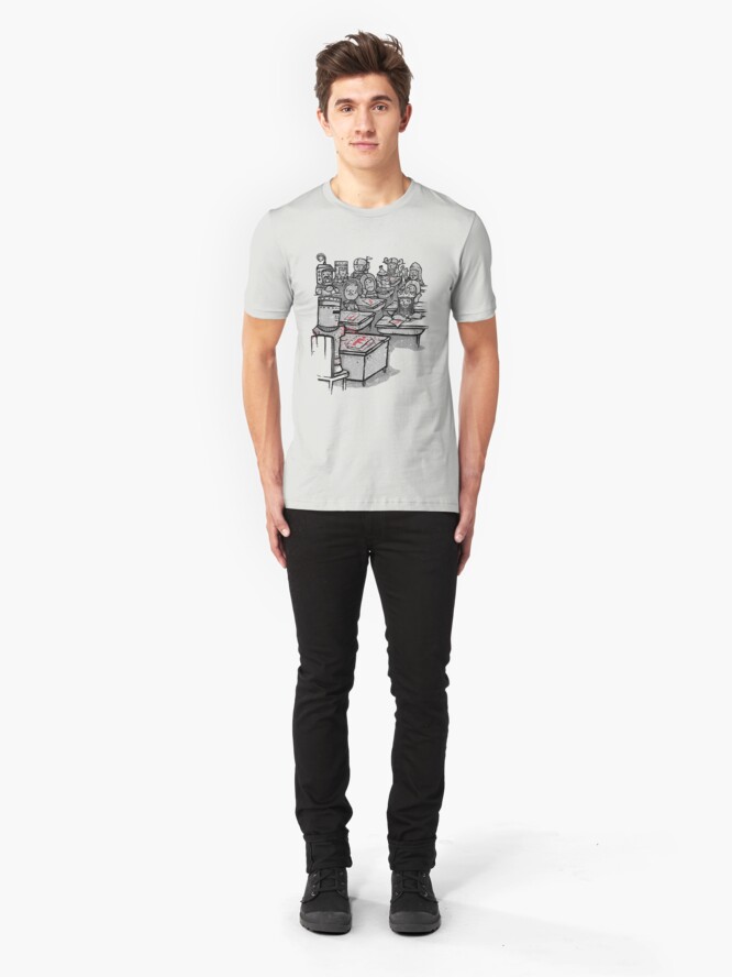 Alternate view of None Shall Pass Slim Fit T-Shirt