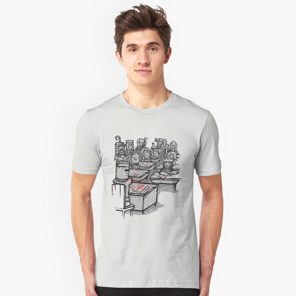 None Shall Pass Slim Fit T-Shirt