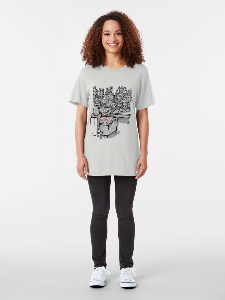 Alternate view of None Shall Pass Slim Fit T-Shirt