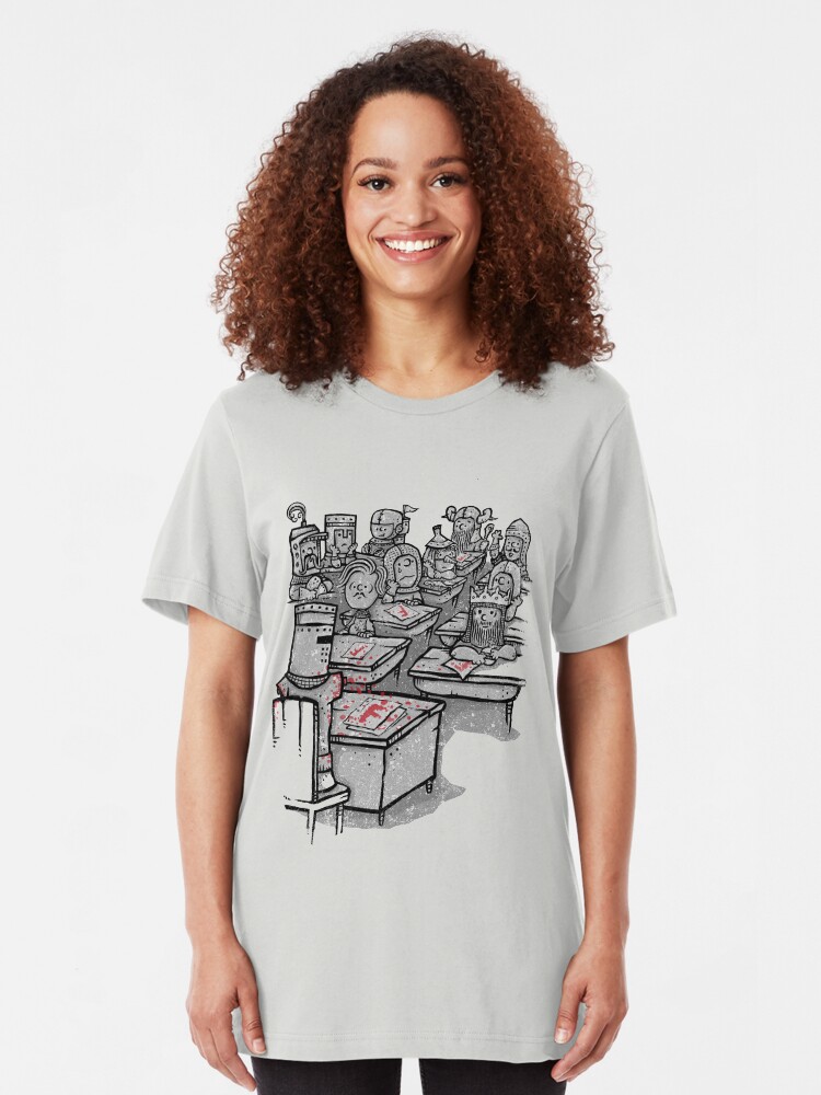 Alternate view of None Shall Pass Slim Fit T-Shirt