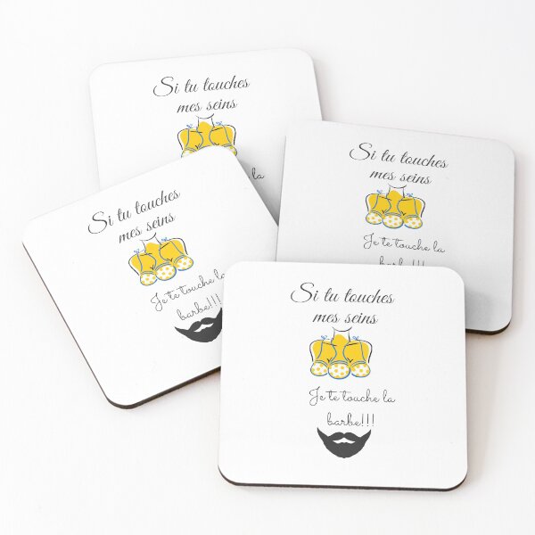 Item preview, If you touch my breasts, I'll touch your beard. designed and sold by ZAMSHOP972.