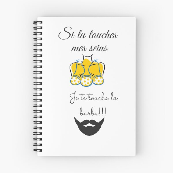 Item preview, If you touch my breasts, I'll touch your beard. designed and sold by ZAMSHOP972.