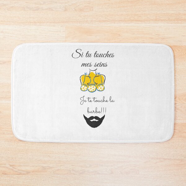 Item preview, If you touch my breasts, I'll touch your beard. designed and sold by ZAMSHOP972.