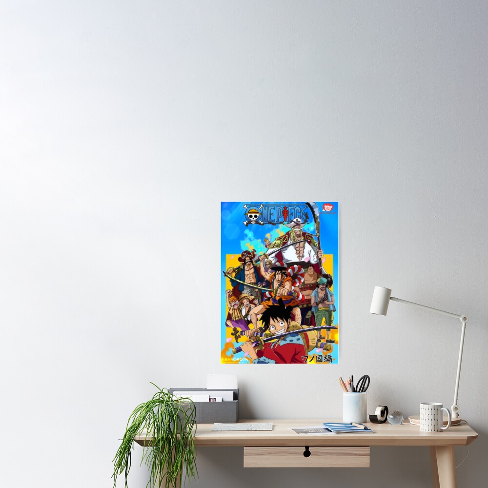 One Piece Cover Volume 96 Anime Style Poster Von Amanomoon Redbubble