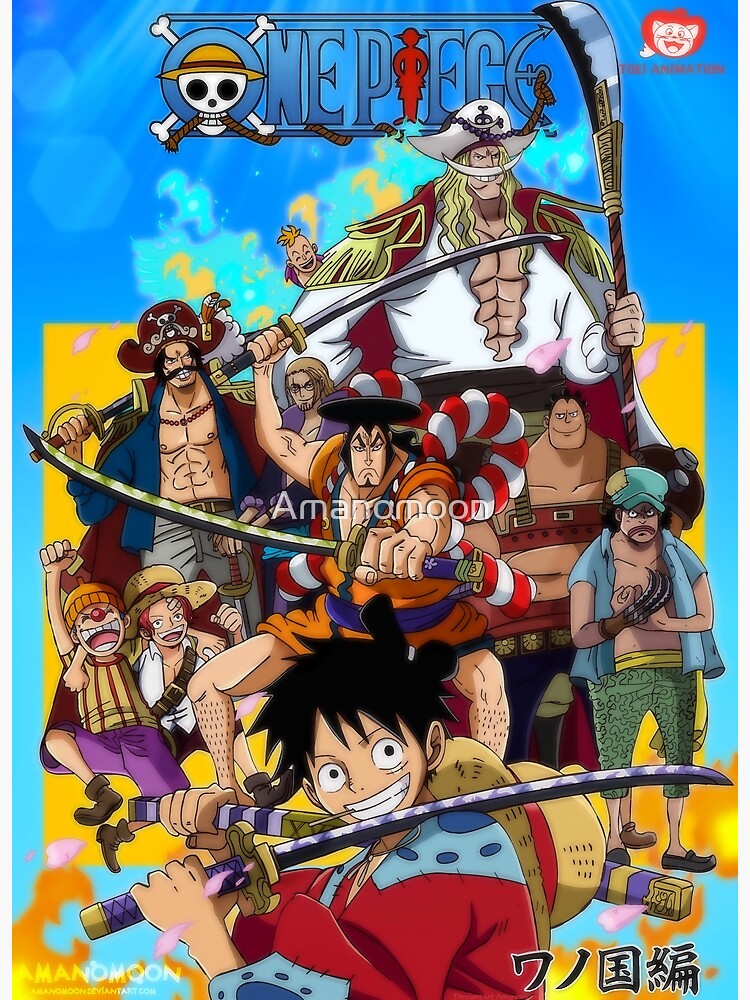 One Piece Cover Volume 96 Anime Style Postcard By Amanomoon Redbubble