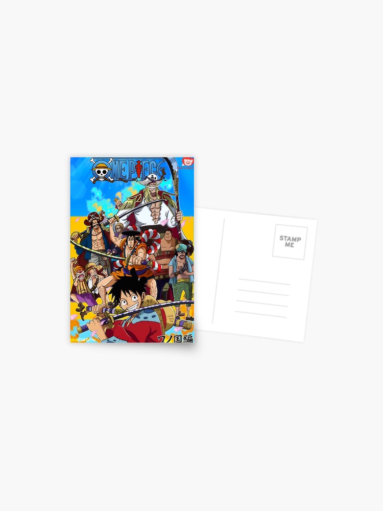 One Piece Cover Volume 96 Anime Style Postcard By Amanomoon Redbubble