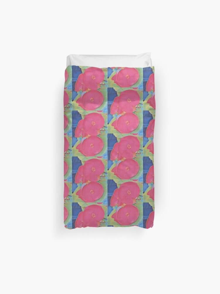 Hot Hot Pink Duvet Cover By Creativemeaning Redbubble