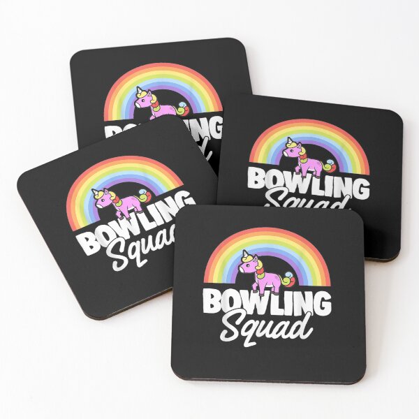 Item preview, Bowling Squad Cute Rainbow Unicorn T Shirt designed and sold by ShayDuffin.