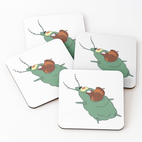 Item preview, plankton with acorns designed and sold by oscillatingsine.