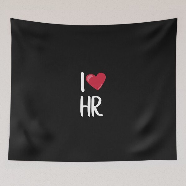 Item preview, I Love HR Human Resources designed and sold by ColorFlowArt.