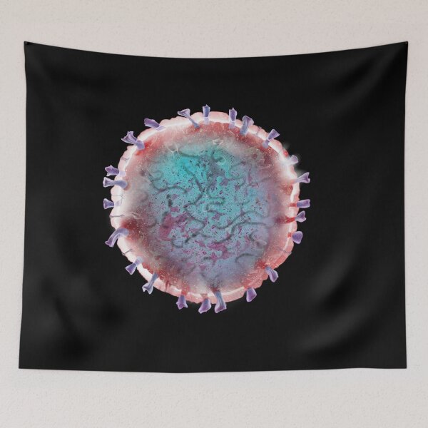 Item preview, corona virus single-stranded RNA virus coronavirus infects birds and many mammals including humans designed and sold by mirrorimages.