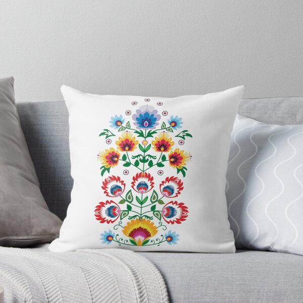 Item preview, Unique folk composition on white designed and sold by FK-UK.