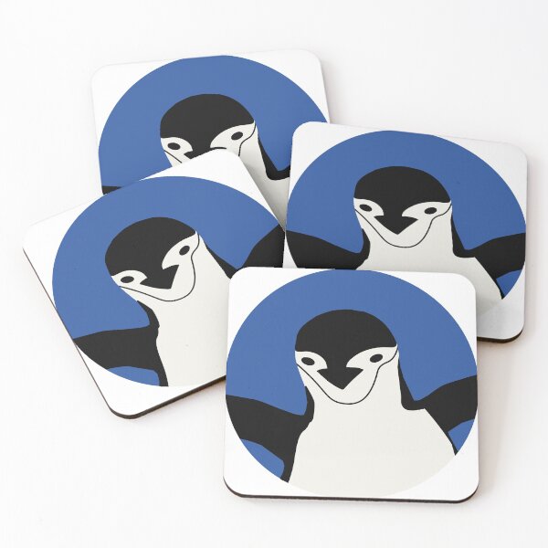 Item preview, Chinstrap Penguin Portrait designed and sold by Psycatdelic.