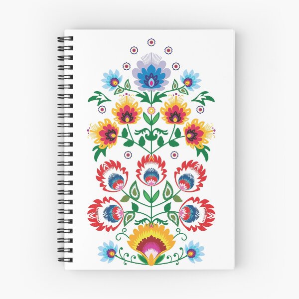 Item preview, Unique folk composition on white designed and sold by FK-UK.