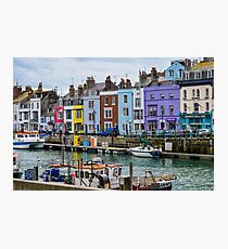 Weymouth Harbour, Dorset, UK Photographic Print