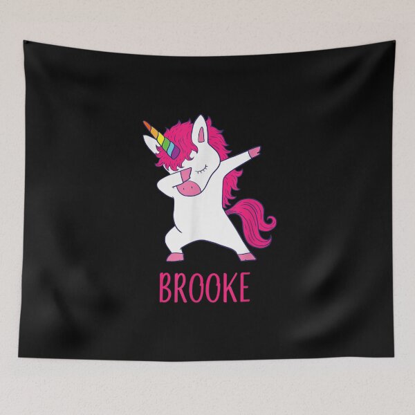 Item preview, Brooke Personalized Unicorn Shirt Dabbing Unicorn T Shirt designed and sold by ShayDuffin.