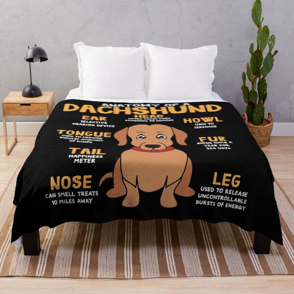 Item preview, Anatomy of Dachshund Dog designed and sold by rafaeltto.