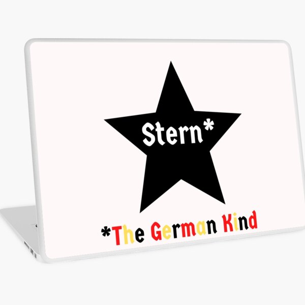 Item preview, Serious Stern (Star in German) The German Kind Black Star designed and sold by Time4German.