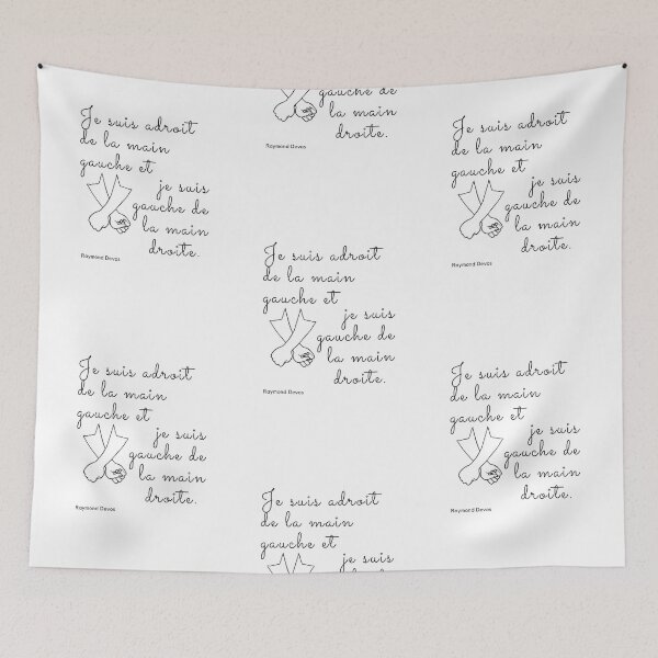 Item preview, I'm handy with my left hand and I'm left with my right. Raymond Devos designed and sold by ZAMSHOP972.