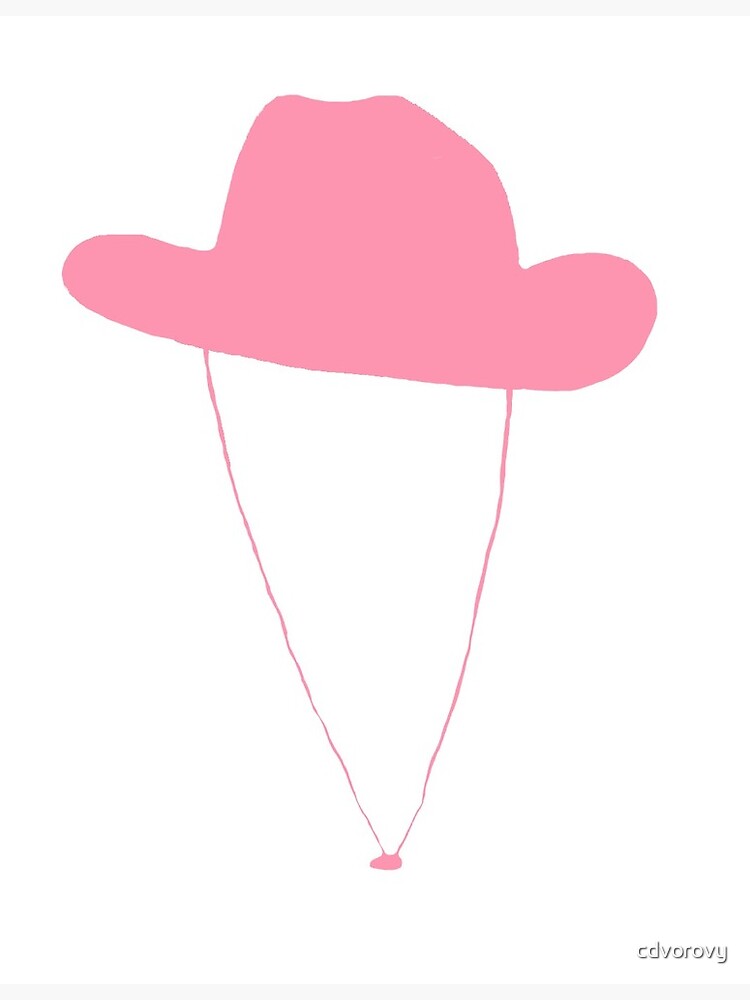 avani pink cowboy hat