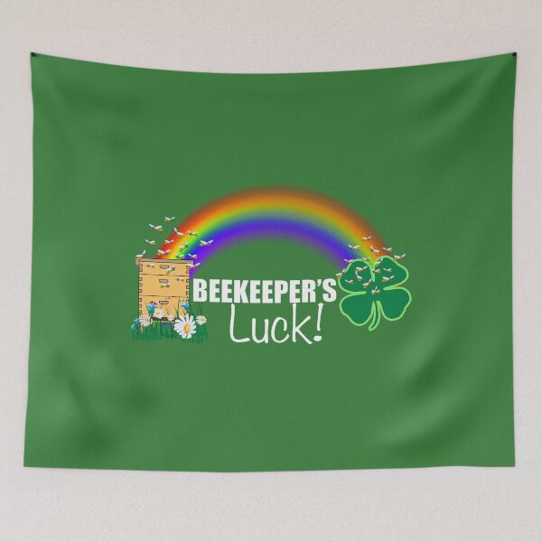 Item preview, Irish Luck or Beekeeper’s Luck? BeeKeepers Funny Merchandise designed and sold by JDMHoney.