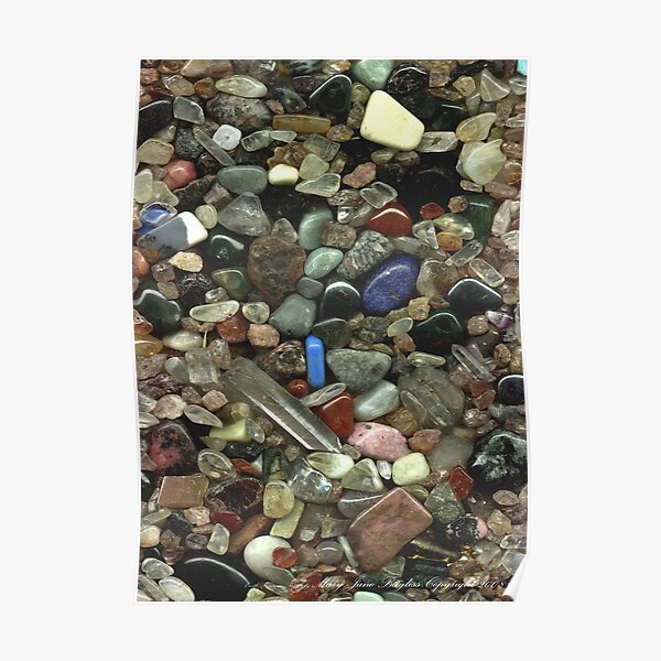 Earth Treasures Decoupage/Gift Wrap/Poster Poster