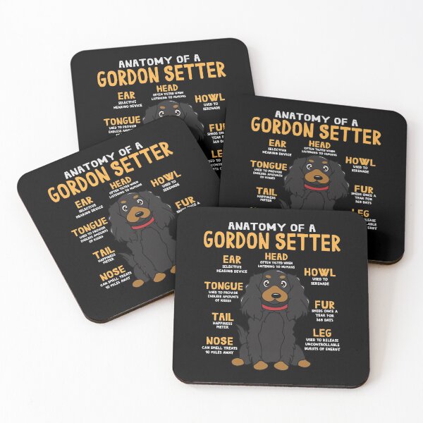 Item preview, Anatomy of Gordon Setter Dog designed and sold by rafaeltto.