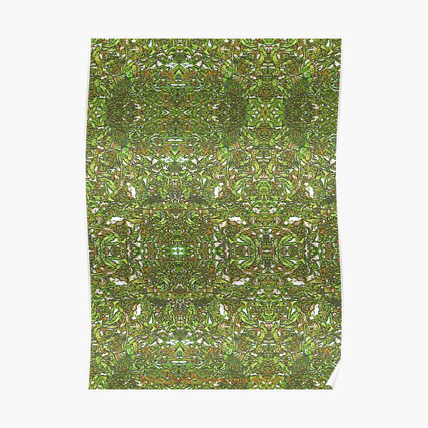 Hemp Fabric Design Poster