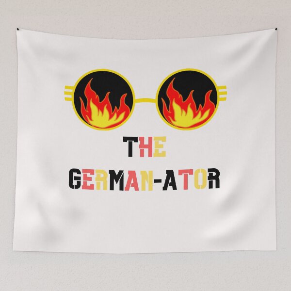 Item preview, German-ator Terminator German Wordplay Sunglasses designed and sold by Time4German.