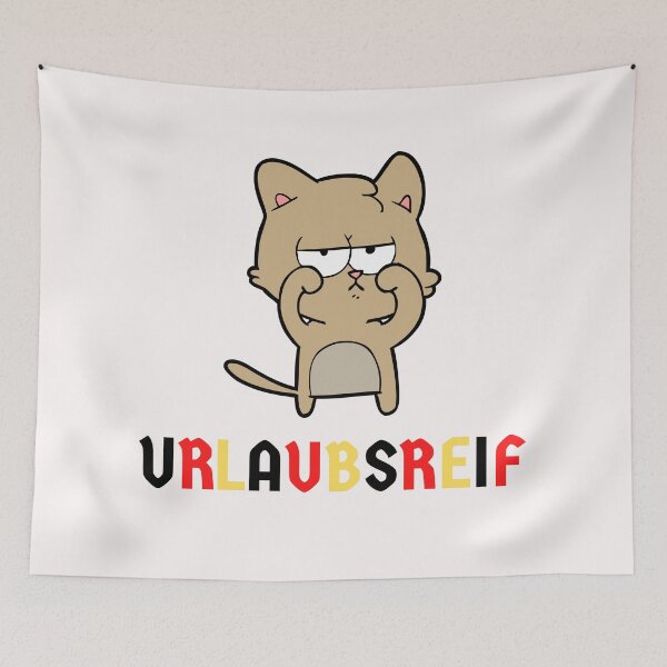 Item preview, Tired and Ready for a Holiday German Deutsch Urlaubsreif designed and sold by Time4German.