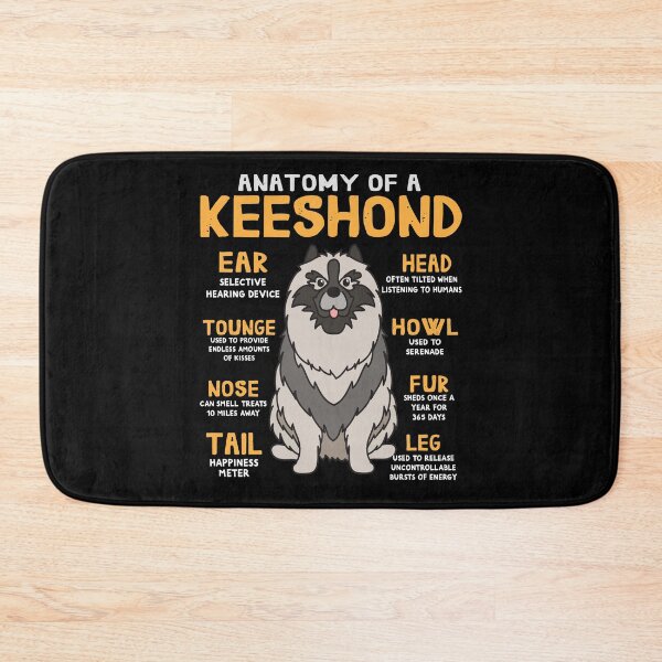 Item preview, Anatomy of Keeshond Dog designed and sold by rafaeltto.