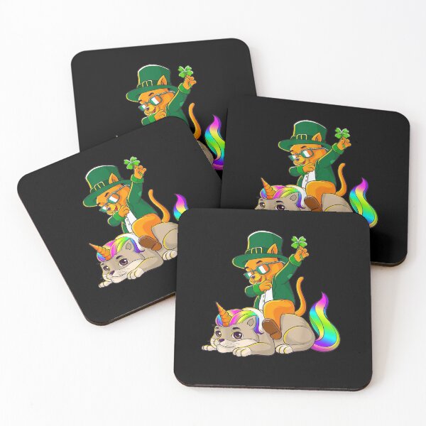 Item preview, Cat Unicorn Leprechaun St Patricks Day Caticorn Kitty Lover T Shirt designed and sold by ShayDuffin.