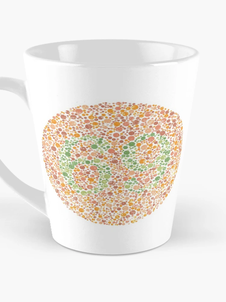 Thumbnail 3 of 4, Coffee Mug, Color Blind Test 69 [Roufxis-Rb] designed and sold by RoufXis.