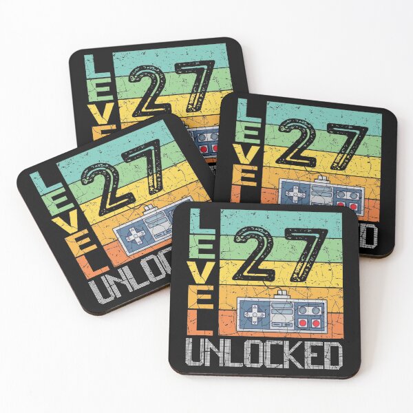 Item preview,  Level 27 Unlocked Shirt - 27th Birthday Gift  designed and sold by meedTee.