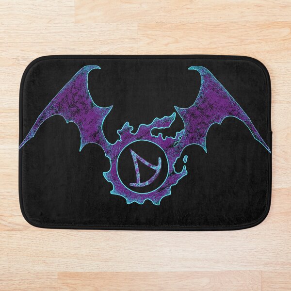 Bahamut Summoner Design Bath Mat