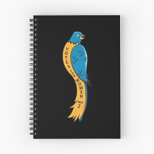 Item preview, Votes For Women Suffrage Blue Bird 100 Years Feminist Gear designed and sold by DynamicDesign.