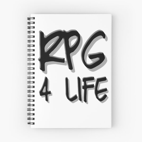 Item preview, RPG 4 Life (Black) designed and sold by Kadeda.