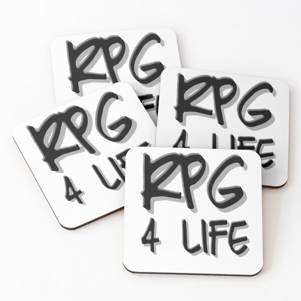 Item preview, RPG 4 Life (Black) designed and sold by Kadeda.