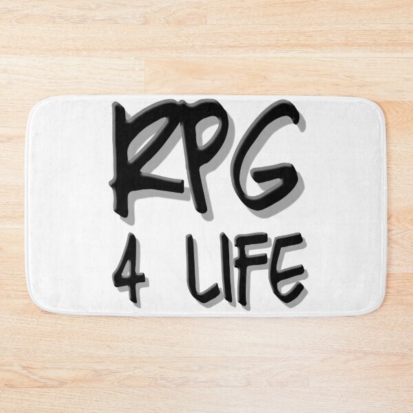 Item preview, RPG 4 Life (Black) designed and sold by Kadeda.