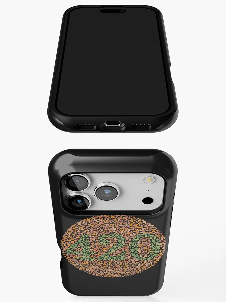 Thumbnail 3 of 4, iPhone Case, Color Blind Test 420 [Roufxis-Rb] designed and sold by RoufXis.