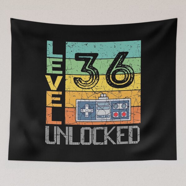 Item preview, Camisa desbloqueada de nivel 36 - 36.o regalo de cumpleaños designed and sold by meedTee.