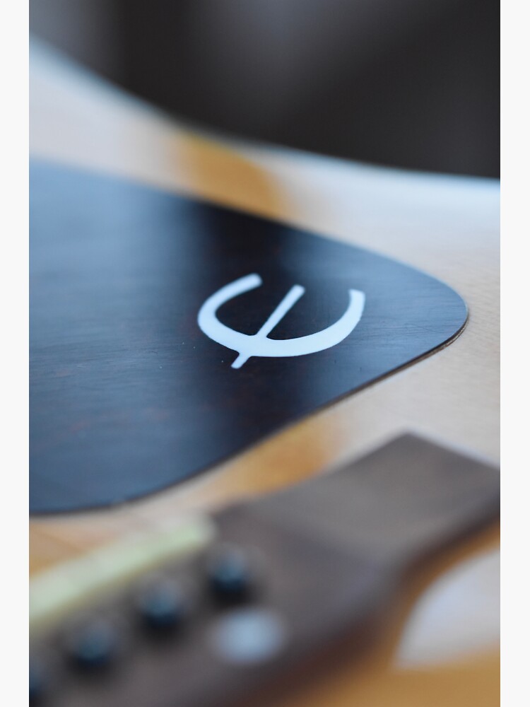 "Epiphone Guitar" Sticker for Sale by estesphoto Redbubble