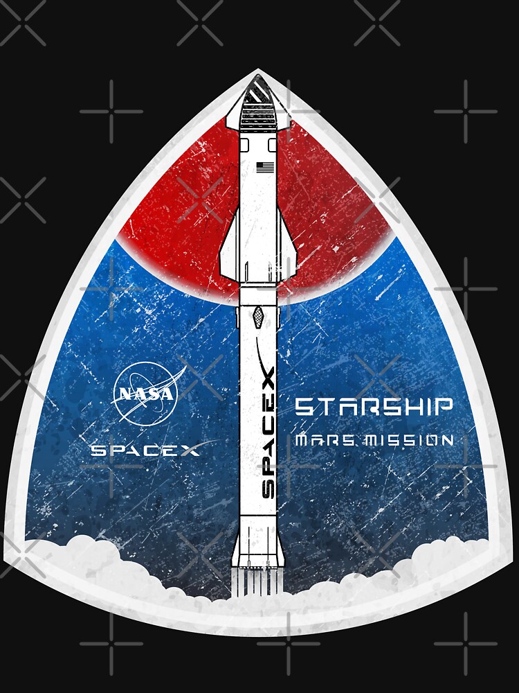Disover Starship: Mars Mission | Active T-Shirt 